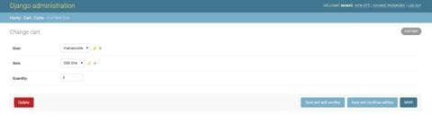Django Ecommerce Website Tutorial Part One - manascode